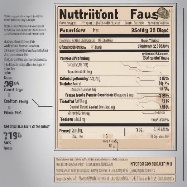 Analyzing a Dog Food Label