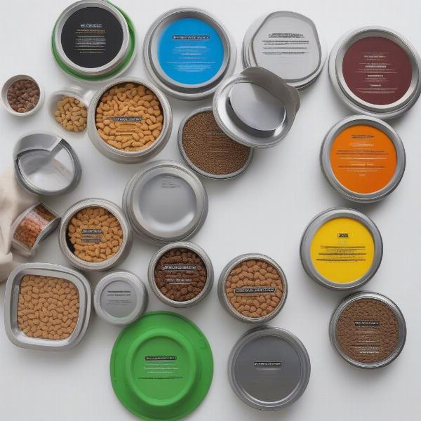 Different Types of Dog Food Lids