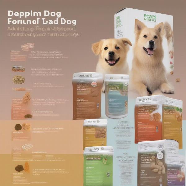 Dog food for different life stages: puppy, adult, senior