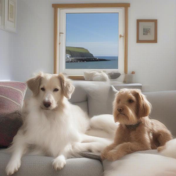 Dog-friendly accommodation options in Lyme Regis, including hotels, cottages, and holiday parks.