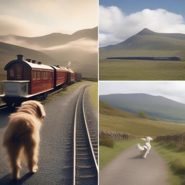 Dog-friendly activities in North Wales: Snowdonia National Park, Ffestiniog Railway, Conwy.