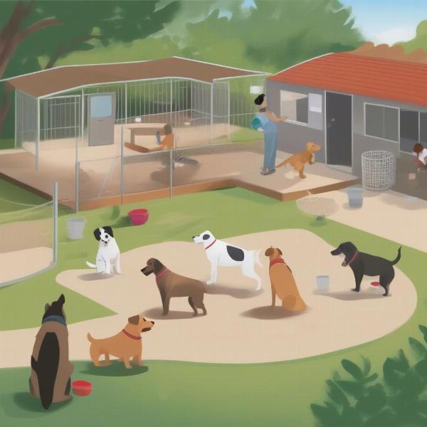 Dog-friendly caravan park amenities in Darwin