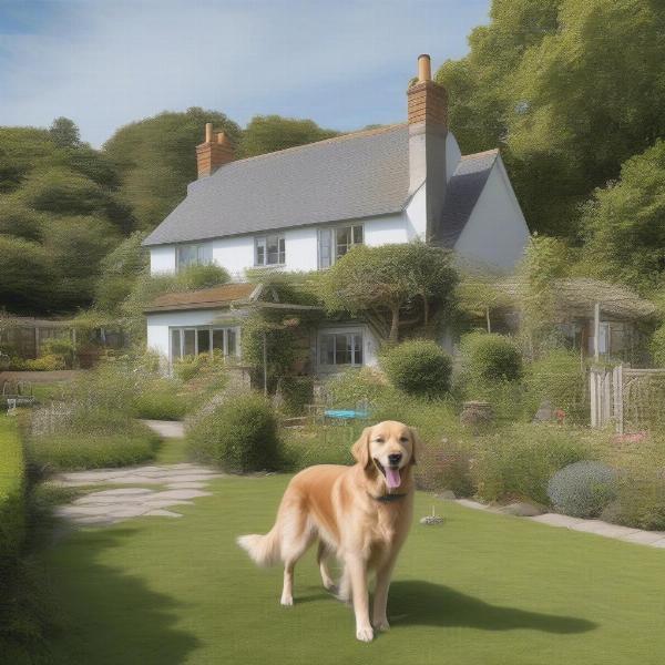 Dog-friendly cottage with a secure garden