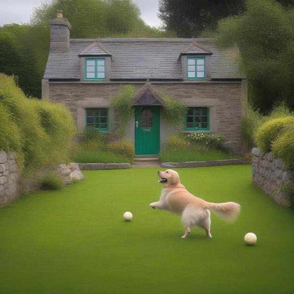 Dog-friendly cottage with a spacious garden in Ireland