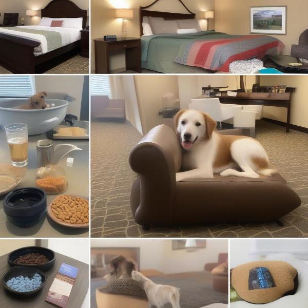 Amenities at a dog friendly hotel in Ontario