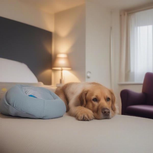 Dog-friendly hotel room in Skegness