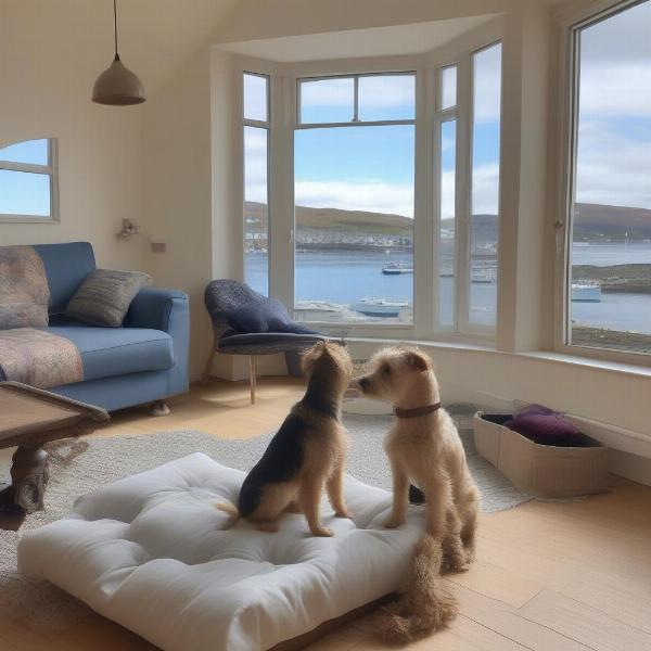 Modern dog-friendly apartment in Oban