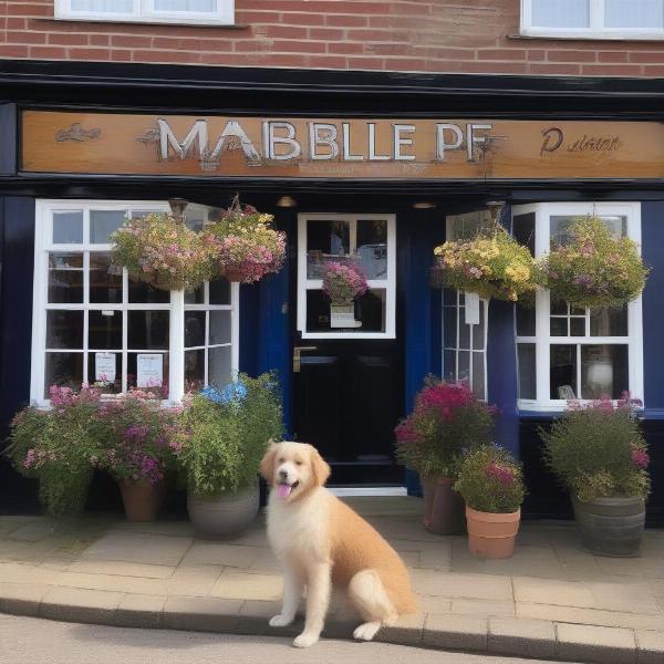 Dog friendly pub exterior in Mablethorpe