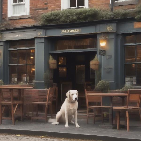 Dog-friendly pub in Skegness with outdoor seating