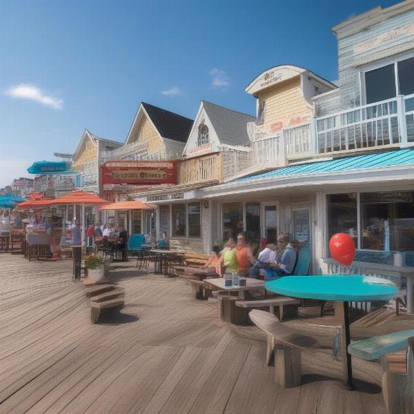 Dog-friendly restaurants on Ocean City boardwalk