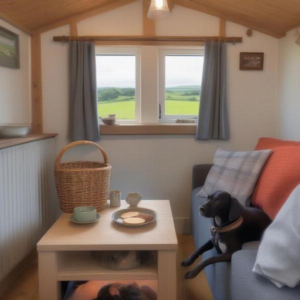 Dog-Friendly Amenities in a Welsh Cottage