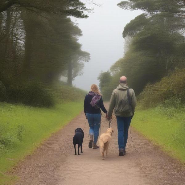 Explore the Cinder Track with your dog, a scenic and easy walk near Whitby.