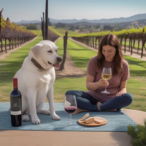 Dog-friendly wine tasting in Temecula