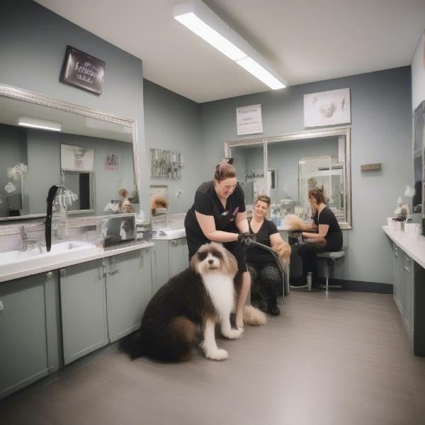 Dog grooming salon in Enfield