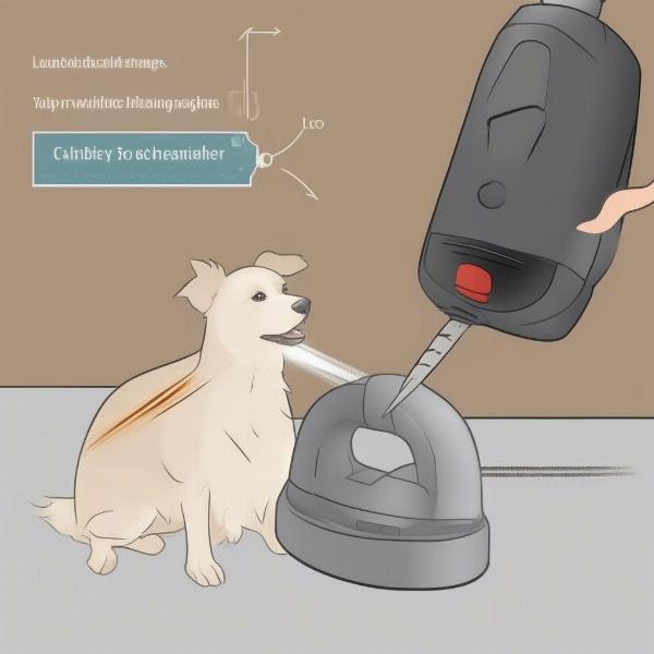 Dog Grooming with a Buzzer