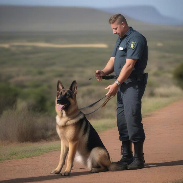 Dog Handler Training in South Africa