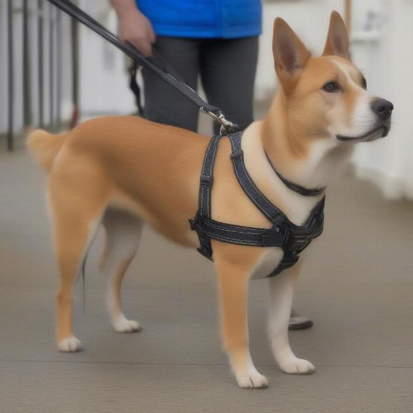 Dog Harness and Lead Combination