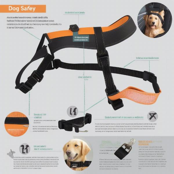 Key Features of a Dog Car Harness