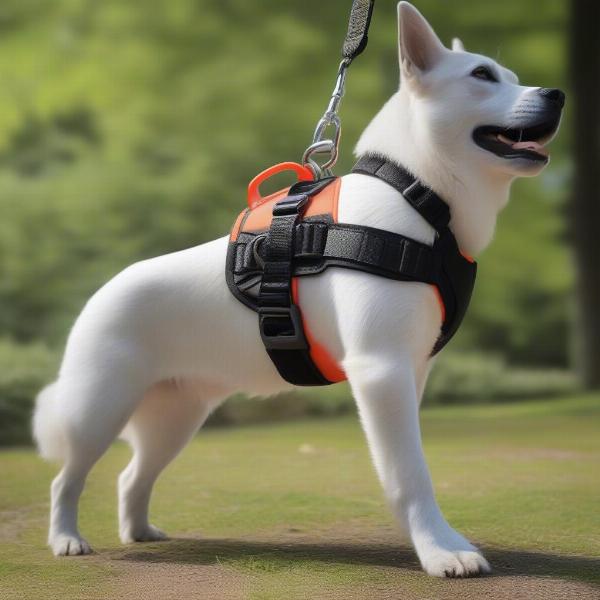 Key features of a dog harness with pockets