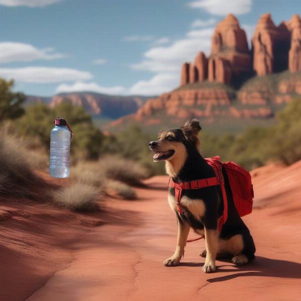 Dog Hiking in Red Rock Sedona