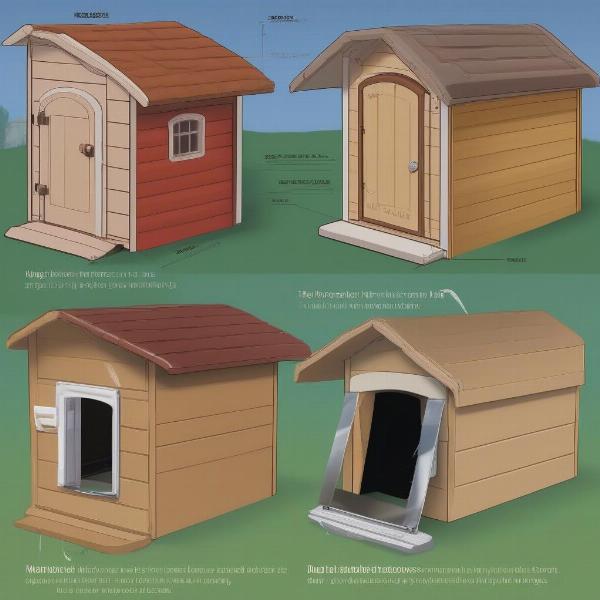 Types of Dog House Flap Doors