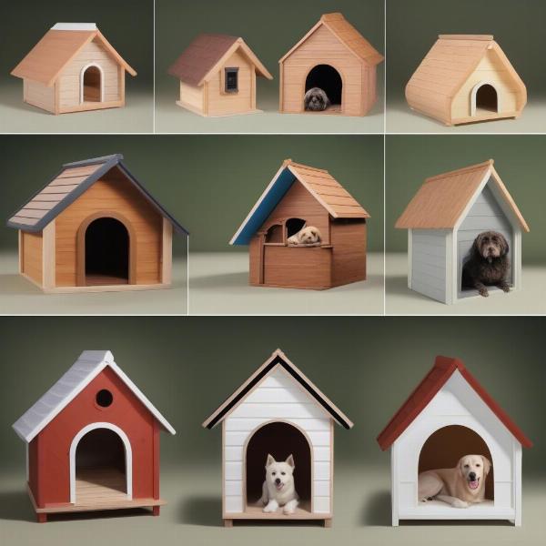 Different Dog House Styles