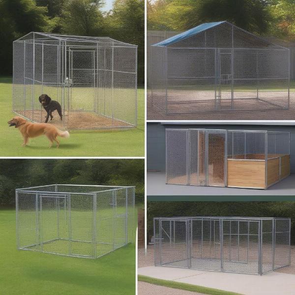 Choosing the Right Size and Material for Your Outdoor Dog Kennel Run