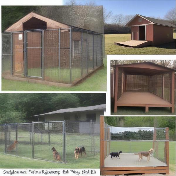 Dog kennel sizes and designs in Grande Prairie