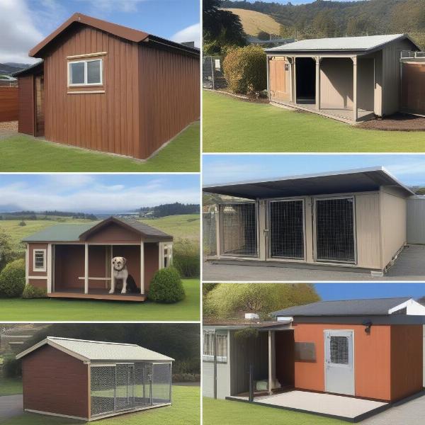 Different types of dog kennels in Taupo