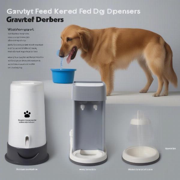 Different Types of Dog Kennel Water Dispensers