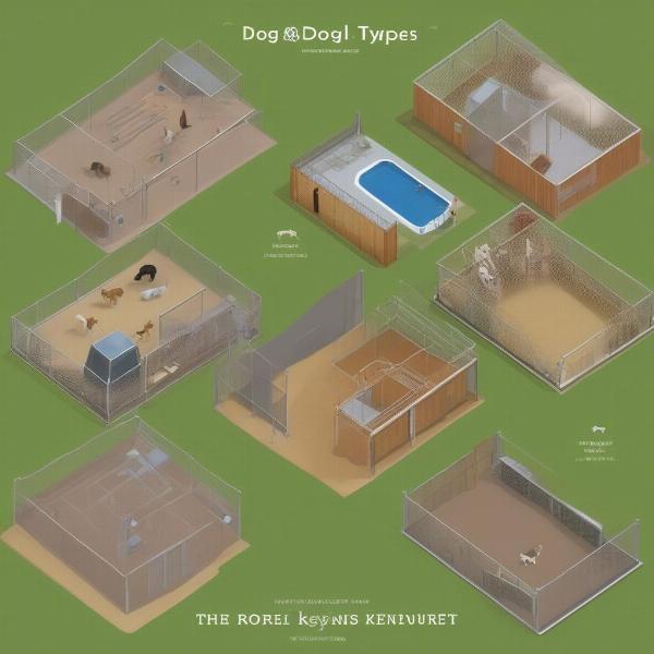 Different types of dog kennels on the Central Coast