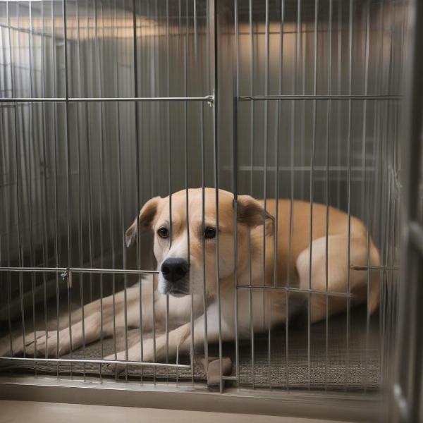 Happy Dog at a Kingston Kennel