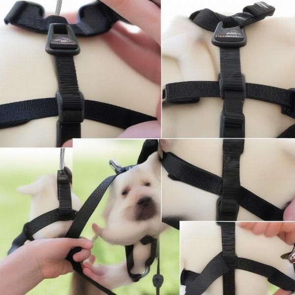 Dog Lead and Harness Attachment