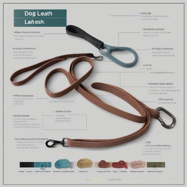 Dog Leash Large Materials