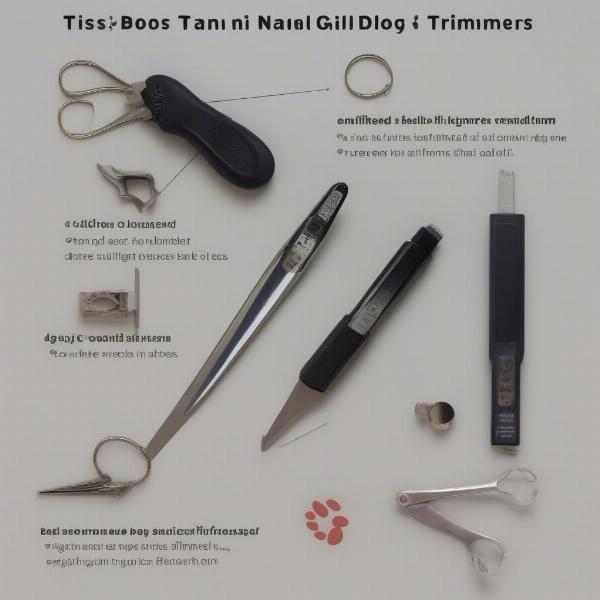 Types of Dog Nail Trimmers