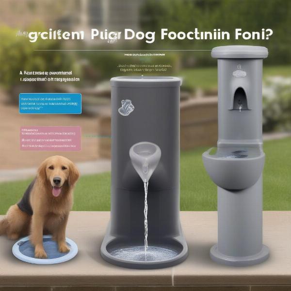 Types of Dog Outdoor Drinking Fountains