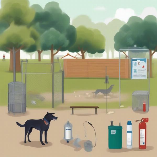 Ensuring dog park safety