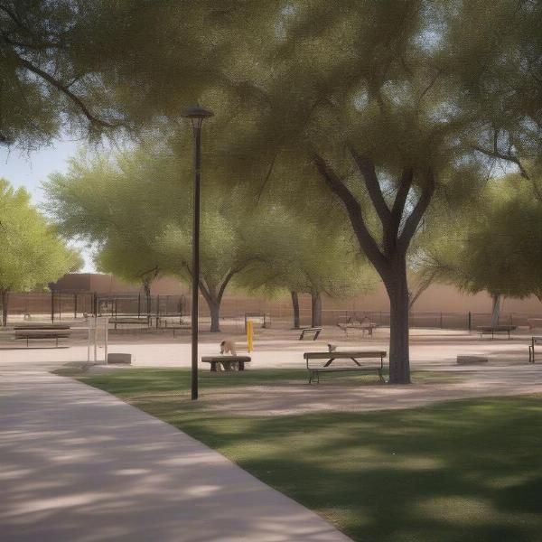 Dog parks in Lubbock Texas offer a variety of amenities for dogs and their owners.