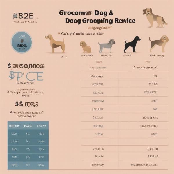 Pricing options for dog grooming services in Pretoria North