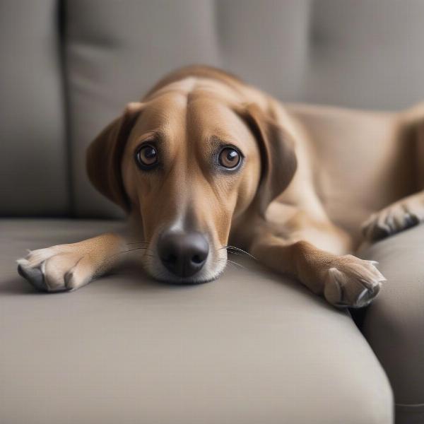 Dog Peeing on Couch Due to Medical Reasons