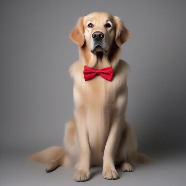 Dog portrait studio session in Canada