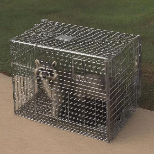 Dog Proof Raccoon Trap