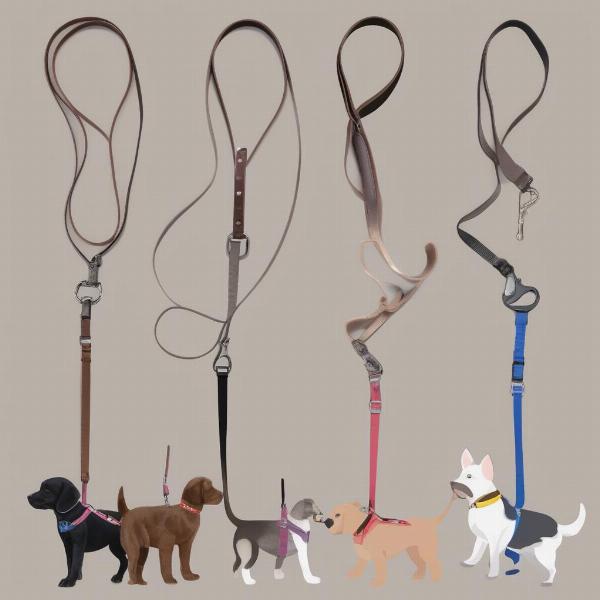 Types of Dog Puppy Leashes