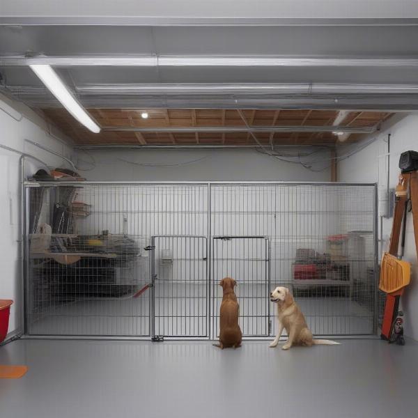 Dog-Safe Garage