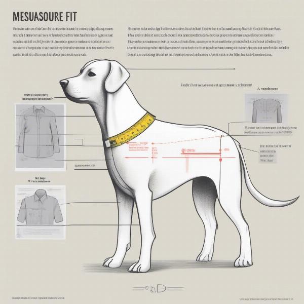 Dog shirt sizing guide