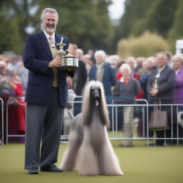 Dog Show Winner at Bath Championship