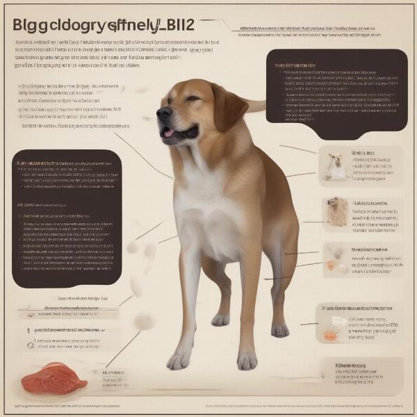 Dog showing B12 deficiency symptoms