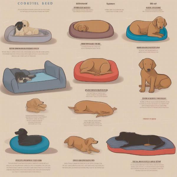 Dog Sleeping Positions and Bed Types