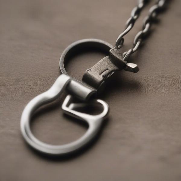 Dog Tag Ring with S-Hook Attachment