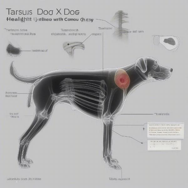 Dog Tarsus X-ray